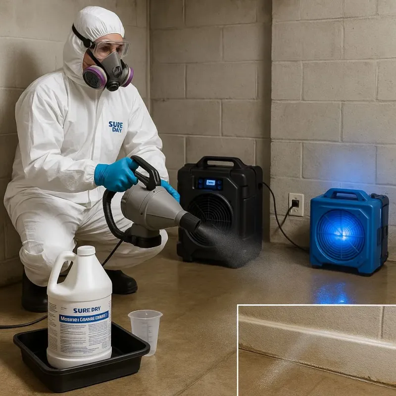 Sanitization and Odor Removal process in Mattawan, MI
