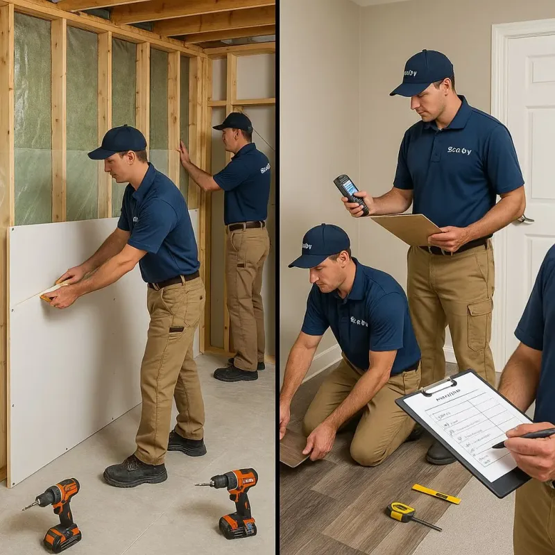 Repairs and Reconstruction process in Mattawan, MI