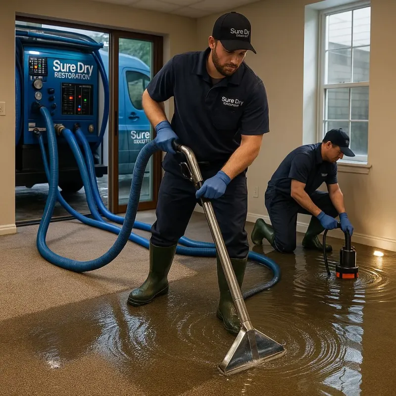 Water Extraction and Removal process in Mattawan, MI